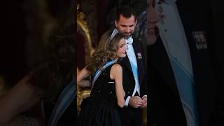 🇪🇦♥️King Felipe vi and Queen Letizia of Spaintheirbeautifullovestoryshorts👑️ [upl. by Cort771]