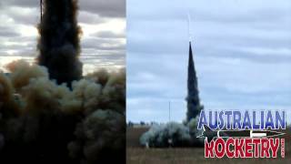 Scratch built AGM600 rocket on a CTI L1355 Smoky Sam [upl. by Hum]