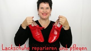 Lackschuhe reparieren und pflegen [upl. by Maurice99]