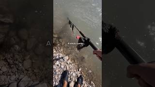 I found a brand new fishing combo in the RIVER👀 fishing shorts [upl. by Blaise]