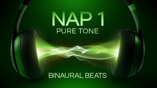 Nap Time  Power Nap Binaural Beats  No Music  Pure Frequencies [upl. by Acirt]