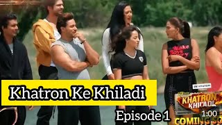 Khatron Ke Khiladi Season 14 Episode 1 New Episode DhamakyDar Stunts [upl. by Nabalas768]