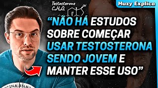 USO DE TESTOSTERONA NO LONGO PRAZO Efeitos  Muzy Explica [upl. by Asylem]