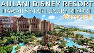 Aulani Disney Resort Hawaii  Luxury 5 Star Beachfront Resort For Families [upl. by Ilime744]