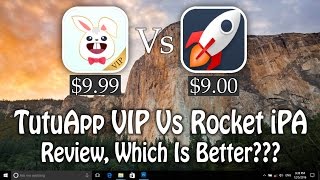 TutuApp VIP For iOS 10 Vs RCKT IPA Review  Watch This Before Buy [upl. by Carolee619]