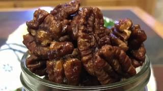 Easy Stovetop Candied Pecans [upl. by Speroni]