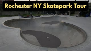 Roc City Skatepark Tour Rochester NY 2021 [upl. by Jeaz464]