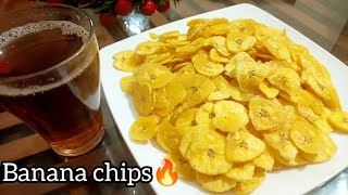 കായ വറുക്കാം  Banana chips  Homemade banana chips recipe RINOOZ VLOG [upl. by Papotto]