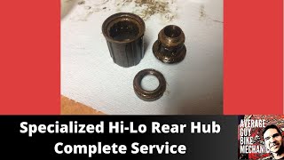 Specialized Hi  Lo Rear Hub Rebuild  Free Hub and Bearings [upl. by Joni]