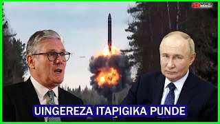 PUTIN AAPA KUISHAMBULIA UINGEREZA KWA MAKOMBORA YA ICBM [upl. by Norreht]