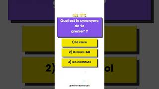 quotQuiz De Vocabulaire Français  Les Parties De La Maisonquot [upl. by Wilhide]