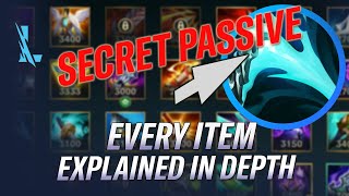 ALL ITEMS EXPLAINED IN WILD RIFT  SECRET PASSIVES WTF RIOT  SECRET COMBOS  RiftGuides [upl. by Lawrence]