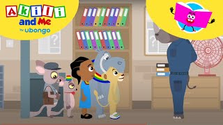 STORYTIME Akili and Friends in the big city  New Words with Akili African Educational Cartoons [upl. by Lorilyn]