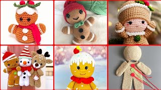 Crochet Gingerbread Man pattern [upl. by Hoes]