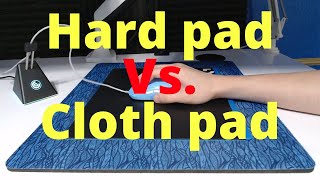 Which Mouse Pad is Better for Aiming Hard pad vs Cloth pad [upl. by Devonna774]