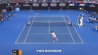 Novak Djokovic vs Roger Federer Australian Open 2016 Semi Final Highlights HD [upl. by Ahsekam838]