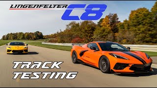 Lingenfelter C8 Track Testing [upl. by Nemraciram]