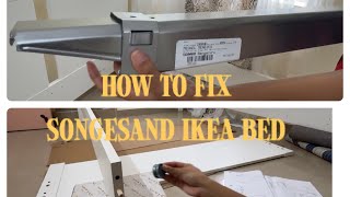 How to assemble songesand IKEA bed 2024 [upl. by Jenine]