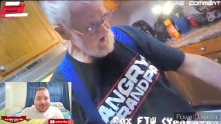 YTP Angry Grandpas Christmas Cookie Catastrophe Reaction [upl. by Schatz]