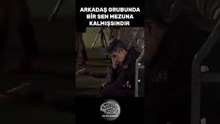 ARKADAŞ ORTAMINDA BİR SEN MEZUNA KALMIŞSINDIR yks2025 yks [upl. by Pazice222]