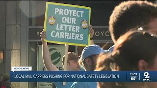 Cincinnati mail carrier push for national safety legislation [upl. by Schaeffer]