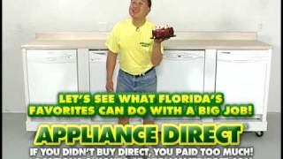 Appliance Stores Orlando  Dishwasher Cake Test [upl. by Enovahs143]