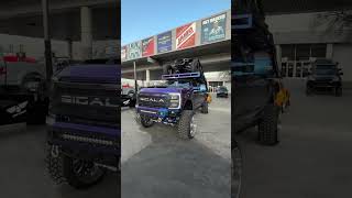 One of these best trucks at SEMA UTV RACK SET UP sema  semashow SigalaDesigns [upl. by Neroled]