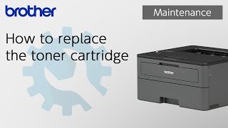 How to replace the toner cartridge Brother Global Support [upl. by Nottirb]