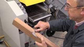 How to setup the Axminster AW 106 PT2 PlanerThicknesser  Part 2 [upl. by Ponzo]