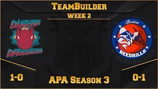 American Pokémon Association S3W2 Teambuilder VS Boston Beedrills [upl. by Ecnedurp]