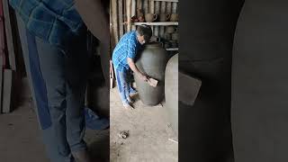 how to make big ceramic pot [upl. by Pang321]