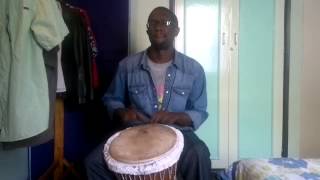 Roots Rock Reggae by Bob Marley BEST djembe cover on the web [upl. by Bessie]