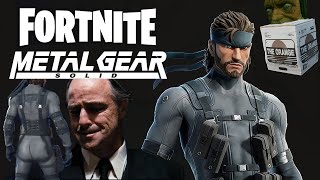 Fortnite Metal Gear Solid Edition  Funny Fortnite x MGS Moments fortnite mgs memes [upl. by Bohlen]