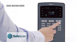 Safescan TA 8000 Series Time Attendance System [upl. by Lipinski]