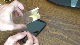 How to Install a Tempered Glass Screen Protector on your Phone [upl. by Lichtenfeld]