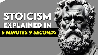 Stoicism Explained In 5 Minutes [upl. by Caralie]