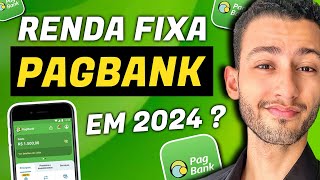 PAGBANK  COMO FUNCIONA OS CDB  RENDA FIXA [upl. by Kylander]