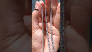 CVD Diamond Bracelet sparkle thailand jewellery design [upl. by Maroney]