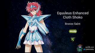 Saint Seiya Cosmo Fantasy  Equuleus Enhanced Cloth Shoko [upl. by Barrada329]