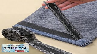 1pc IronOn Hemming Tape For Shortening Jeans Trousers Clothes Skirts And Diy Review [upl. by Anivlek459]