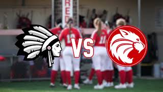 Wapakoneta vs Houston Varsity Softball Scrimmage Highlights [upl. by Zeba592]