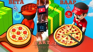 pizza ready game BAAP VS BETA PART 1🎯 How to manage a pizza hotel in the game 🎮 [upl. by Tteltrab]