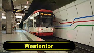 Stadtbahn Station Westentor  Dortmund 🇩🇪  Walkthrough 🚶 [upl. by Fishback679]