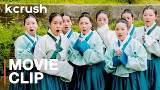 Joseon dynasty concubines making those hanboks WERK  Clip The Royal Tailor  KCrush [upl. by Mcneely]