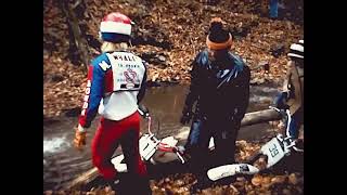 Twinshock Vintage motorcycle trials 1976 NATC Roaring Branch PA [upl. by Boesch]