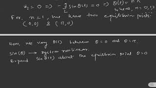 Lecture 06 Linearization around Equilibrium Point [upl. by Utica]