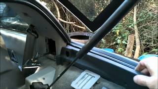 Remove amp Replace C4 CORVETTE TRUNK TRIM  Interior [upl. by Humbert]