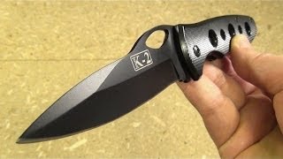 KaBar K2 Agama Folder 15 and Work Sharp Test [upl. by Hgieliak287]