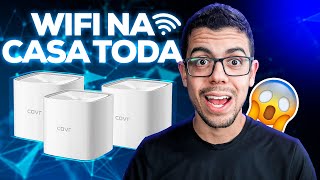 ESSE ROTEADOR MESH ME SURPREENDEU WiFi de longo alcance  DLink COVR1100 [upl. by Lauder]