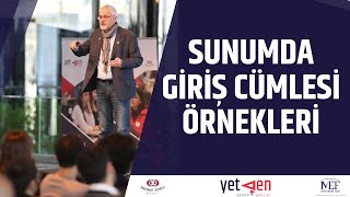 Sunum Giriş Cümlesi Örnekleri  Sunumda Açılış Konuşması 4 [upl. by Alya658]